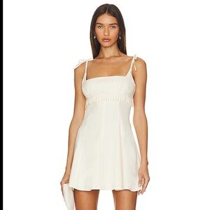 Revolve // LPA off white dress